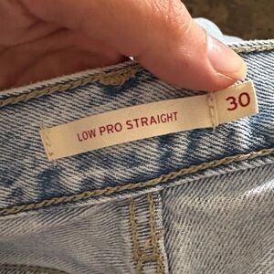 Levi's Low Pro Straight Leg Jeans